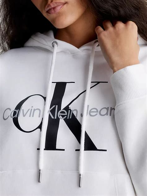 calvin klein hoodie damen lang